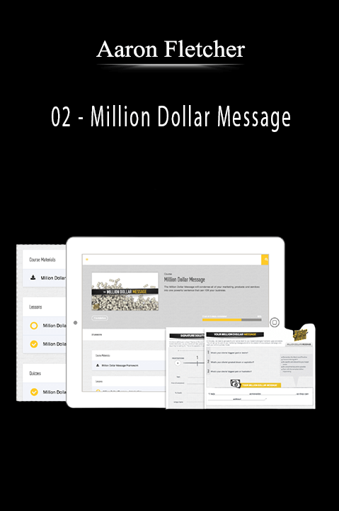 Aaron Fletcher - 02 - Million Dollar Message