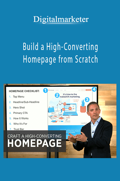 Build a High-Converting Homepage from Scratch - Digitalmarketer
